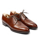 Derby "Split Toe Apron" made from Grained Calfskin - purely handmade