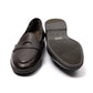 Baudoin & Lange x MJ: Stride-Pennyloafer "Shearling" aus Kalbsleder - Handmade