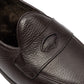 Baudoin & Lange x MJ: Stride-Pennyloafer "Shearling" aus Kalbsleder - Handmade