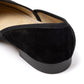 Black Suede Loafer "Grecian Loafer"