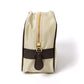 Toiletry Bag "Travel Beauty" made of Felisi Nylon and Saddle Leather - handmade