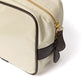 Toiletry Bag "Travel Beauty" made of Felisi Nylon and Saddle Leather - handmade