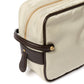 Toiletry Bag "Travel Beauty" made of Felisi Nylon and Saddle Leather - handmade