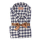 Sports Shirt "Flanella Morbido" made from pure Cotton - Linea Passion