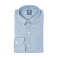 Sports Shirt "Vintage Chambray-Denim" made from pure Cotton - Collo Leonardo