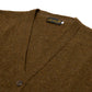 Glenugie exklusiv x MJ: Strickjacke "College Cardigan" aus reiner Wolle - Circulare Knit Shetland