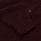 Glenugie exklusiv x MJ: Strickjacke "College Cardigan" aus reiner Wolle - Circulare Knit Shetland