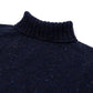 Glenugie x MJ: Pullover "Donegal Polo Jumper" aus reiner Wolle - Supersoft Lambswool