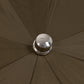 Francesco Maglia x MJ: Pocket Umbrella "Folding" with Calfskin Handle - purely handmade