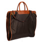 Garment Bag "New Travel-Star" made of Felisi Nylon and Saddle Leather - handmade