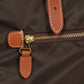 Garment Bag "New Travel-Star" made of Felisi Nylon and Saddle Leather - handmade