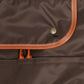 Garment Bag "New Travel-Star" made of Felisi Nylon and Saddle Leather - handmade