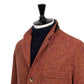 Special Edition x MJ: Hemd-Jacke "Mandarin Teba" aus einem Donegal-Tweed von Magee