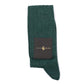Knee Sock "Wide Rib" made from Lambswool