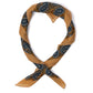 Halstuch "Foulard" aus Wolle und Seide - Handarbeit