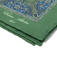 Handerkerchief "Medaglioni e Turco" made of pure Silk - Hand-rolled