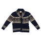 RAKKI x MJ: Belt-Cardigan "Julien" made from pure Lambswool - Original Icon