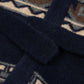 RAKKI x MJ: Belt-Cardigan "Julien" made from pure Lambswool - Original Icon