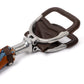Francesco Maglia x MJ: Sitzschirm "Seat" mit Massivholzgestell und Bezug aus Multi-Streifen - Reine Handarbeit