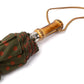 Francesco Maglia x MJ: Pocket Umbrella "Folding" with Bamboo Handle - purely handmade