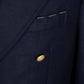 AW25 OK - Zweireihiges Sakko "Blazer Club" aus reiner Wolle - Handarbeit