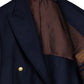 AW25 OK - Zweireihiges Sakko "Blazer Club" aus reiner Wolle - Handarbeit