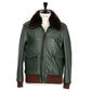Chapal Paris x MJ: Fliegerjacke "Bomber USAAF" aus Lammleder - Handarbeit