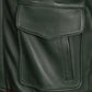 Chapal Paris x MJ: Fliegerjacke "Bomber USAAF" aus Lammleder - Handarbeit