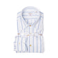 Shirt "Grandi Tasce Soffietto" with sports cuff made of pure Cotton - handmade