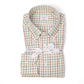Kariertes Hemd "Cash-Twill" mit Button Down Kragen und Sportmanschette - Handarbeit