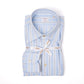 Shirt "Grandi Tasce Soffietto" with sports cuff made of pure Cotton - handmade