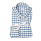 Kariertes Hemd "Cash-Twill" mit Button Down Kragen und Sportmanschette - Handarbeit
