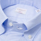 Light Blue Shirt "Oxford Super" with Button-Down Collar and Sports Cuff - handmade