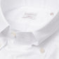 White Shirt "Oxford Super" with Button-Down Collar and Sports Cuff - handmade