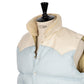 Rocky Mountain Featherbed x MJ: Down Vest "Christy Vest" with Lambskin Collar