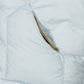 Rocky Mountain Featherbed x MJ: Down Vest "Christy Vest" with Lambskin Collar