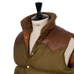 Rocky Mountain Featherbed x MJ: Down Vest "Christy Vest" with Lambskin Collar