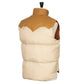 Rocky Mountain Featherbed x MJ: Down Vest "Christy Vest" with Lambskin Collar