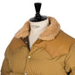 Rocky Mountain Featherbed x MJ: Daunenjacke "Christy Jacket" mit Lammfellkragen