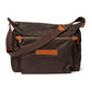 Shoulder Bag "Every Day II" made from Felisi Nylon and Saddle Leather - handmade