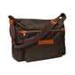 Shoulder Bag "Every Day II" made from Felisi Nylon and Saddle Leather - handmade