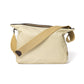 Shoulder Bag "Every Day I" made from Felisi Nylon and Saddle Leather - handmade
