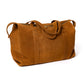 Reisetasche "Velden" aus Cognacbraunem Ziegenleder - Handarbeit