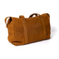 Reisetasche "Velden" aus Cognacbraunem Ziegenleder - Handarbeit