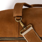 Reisetasche "Velden" aus Cognacbraunem Ziegenleder - Handarbeit