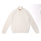 Rollkragen-Pullover "Fisherman Rib" aus reiner Merinowolle - 4 Ply
