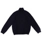 Rollkragen-Pullover "Fisherman Rib" aus reiner Merinowolle - 4 Ply