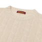 Brigatelli dal 1922 per Michael Jondral: Rundhals-Pullover "Treccia" aus Merinowolle und Kaschmir - 3 Ply Cashmere Blend