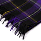 MJ Exclusive: Plaid Scarf "Lilac Tartan" made from Scottish Cashmere