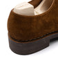 Oxford "Seamless Sport" made of Tobacco Brown Suede - pure handwork